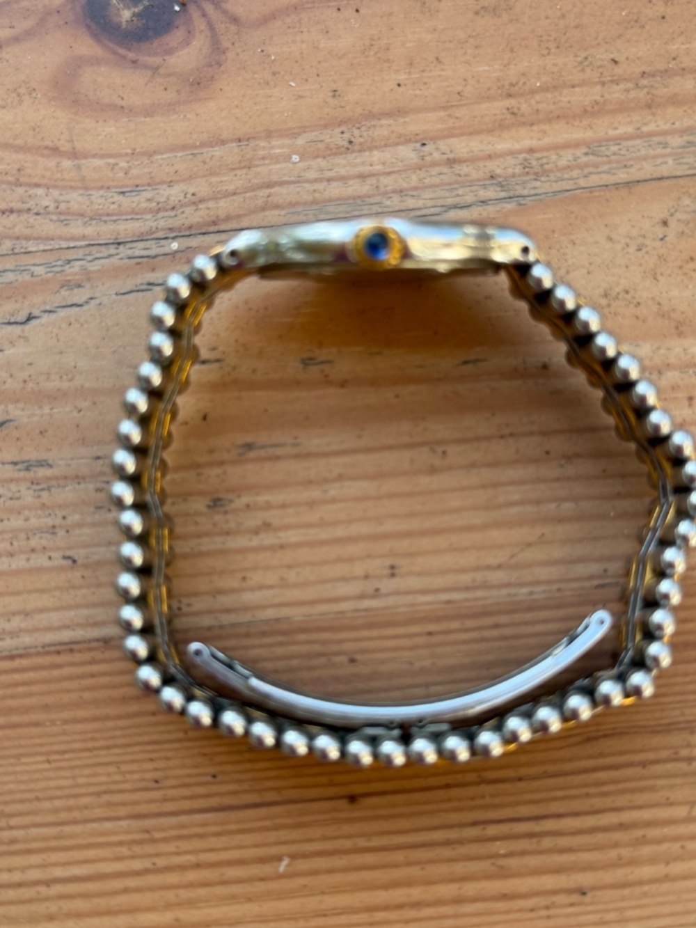 Cartier Watch stainless sapphire - Picture 3 of 5